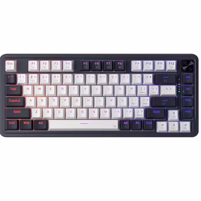 کیبورد بی سیم و باسیم مکانیکال گیمینگ ردراگون مدل K673WB PRO