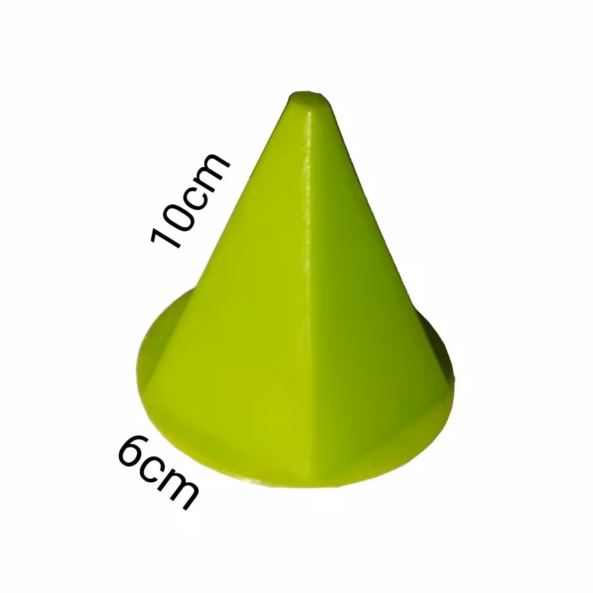 قالب شمع پنج ضلعی