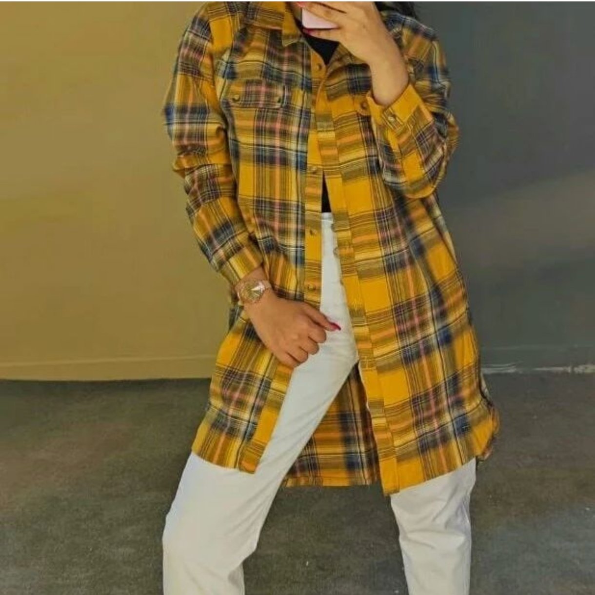 مانتو چهارخونه