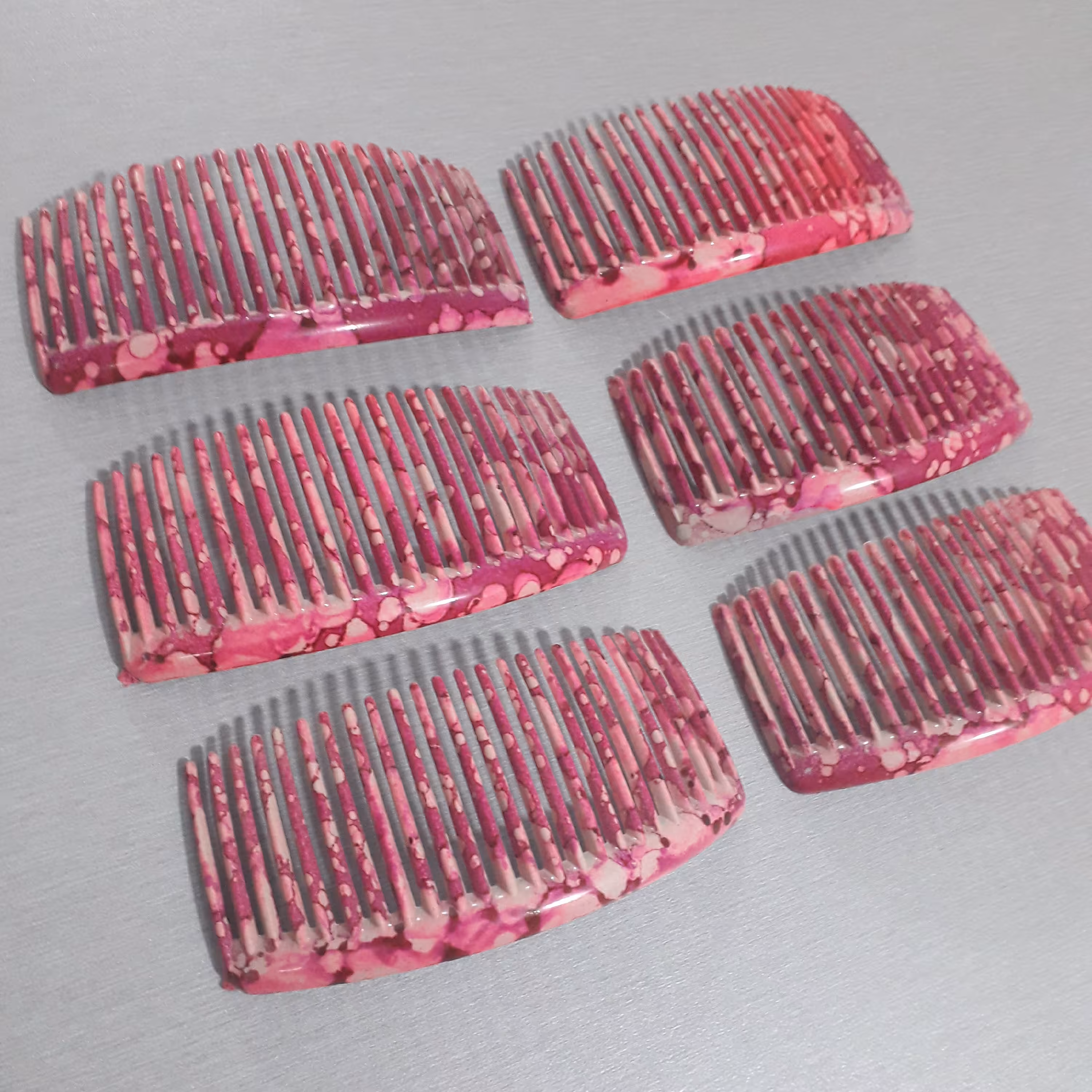 شانه موی سر زنانه **بسته 6 عددی**