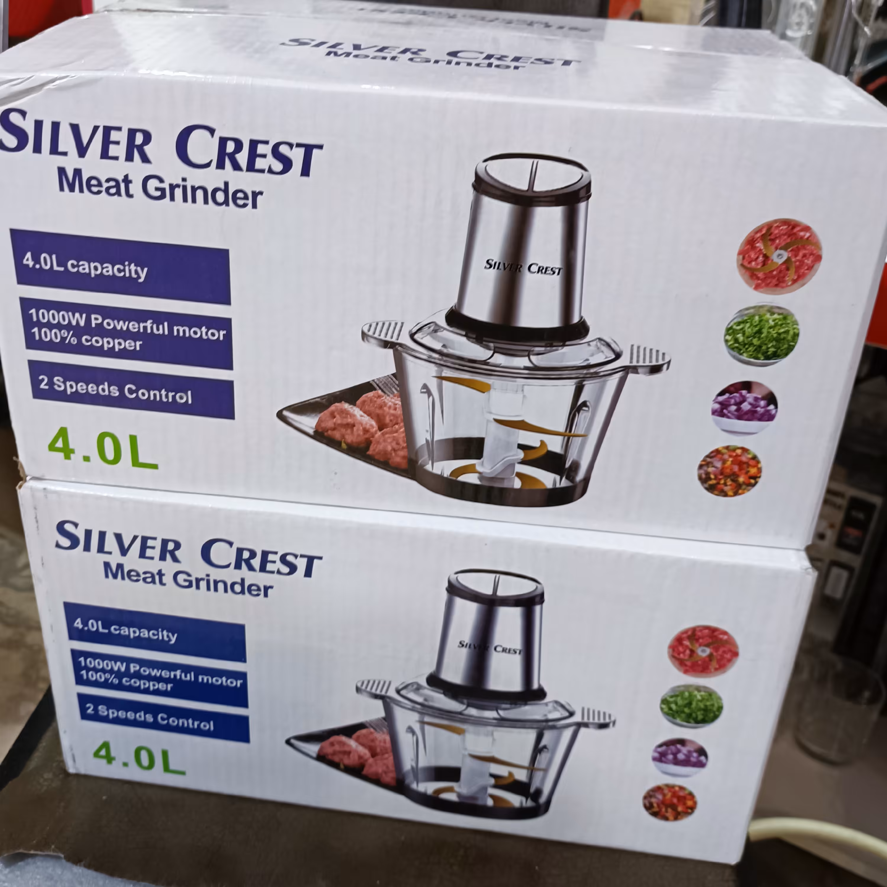 خردکن سیلور کرست4  لیتری  تیغه تتانیوم (عبدکالا)