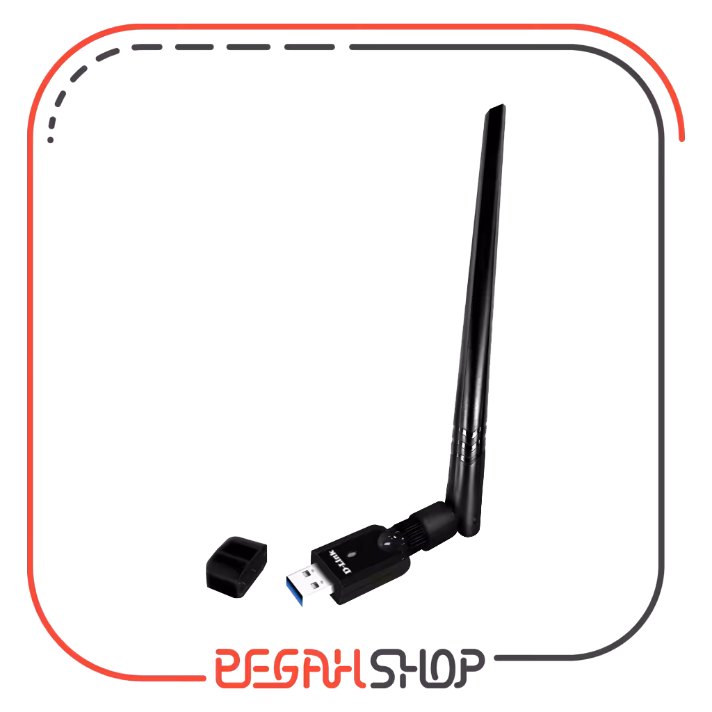 کارت شبکه بی ‌سیم USBبرند D-Link مدل DWA-185