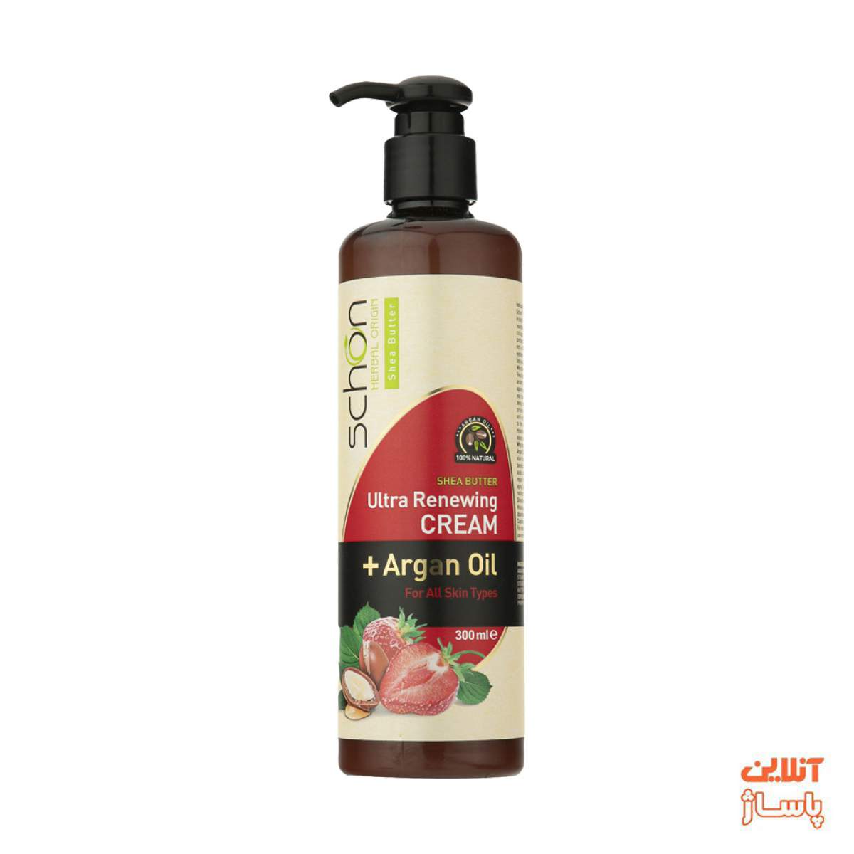 کرم مرطوب کننده شون مدل Shea Butter حجم 300 میلی لیتر