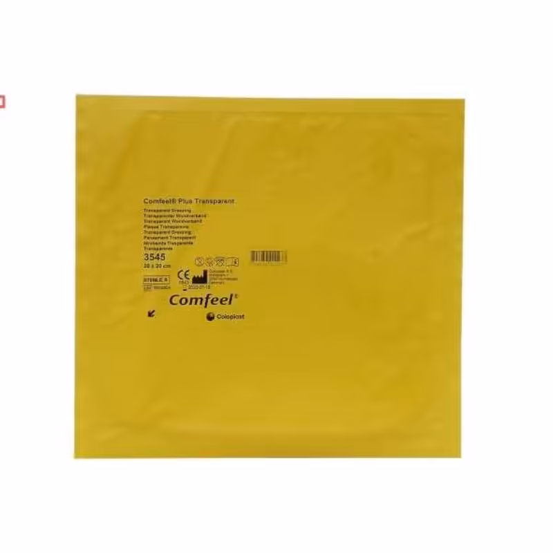 چسب کامفیل سایز 20 در 20 چسب زخم بستر کامفیل 3545 comfeel 35458