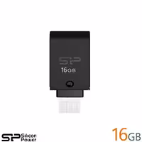 فلش مموری 16 گیگابایت OTG مدل X31- سیلیکون پاور | Silicon Power Mobile X31-16GB-USB 3.0 OTG Flash Drive Dual PC Android Metal