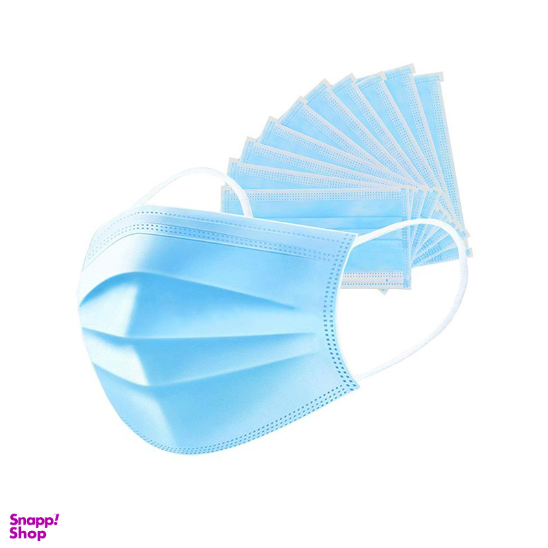 ماسک سه لایه جراحی کد N بسته 50 عددی