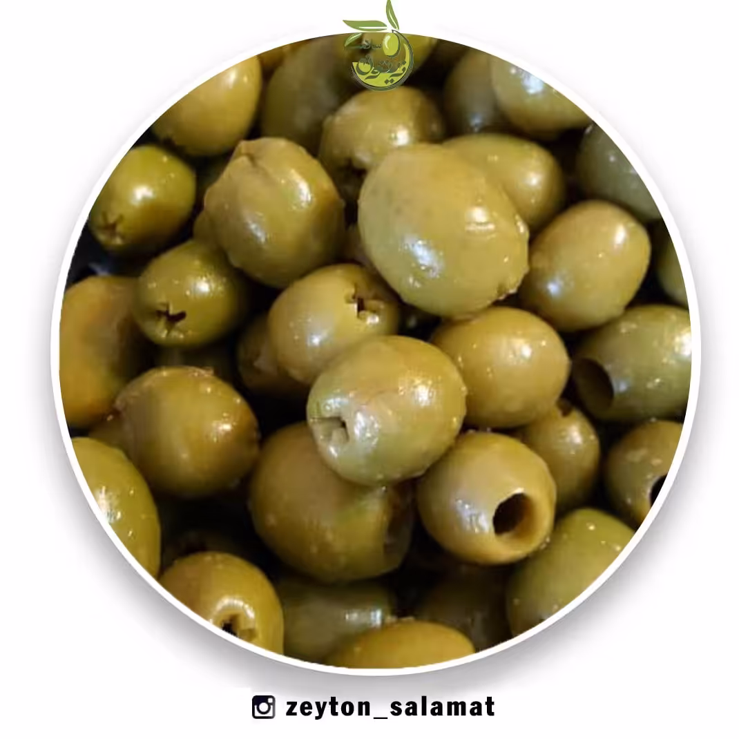 زیتون بی هسته درشت خوش طعم 6 کیلویی 