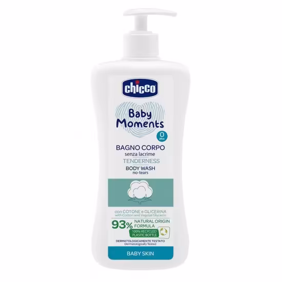 شامپو بدن بچه چیکو Chicco مدل  tenderness حجم 500 میل