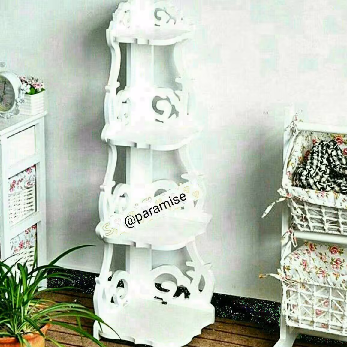 شلف کنج چهارطبقه جدید