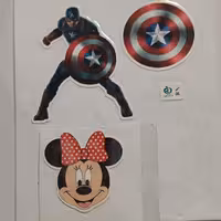 تاپر چاپ خوراکی اسپایدر من و میکی موس
