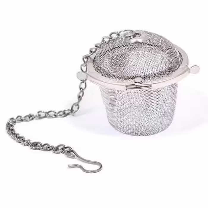 صافی چایی فلزی قفلی بزرگ