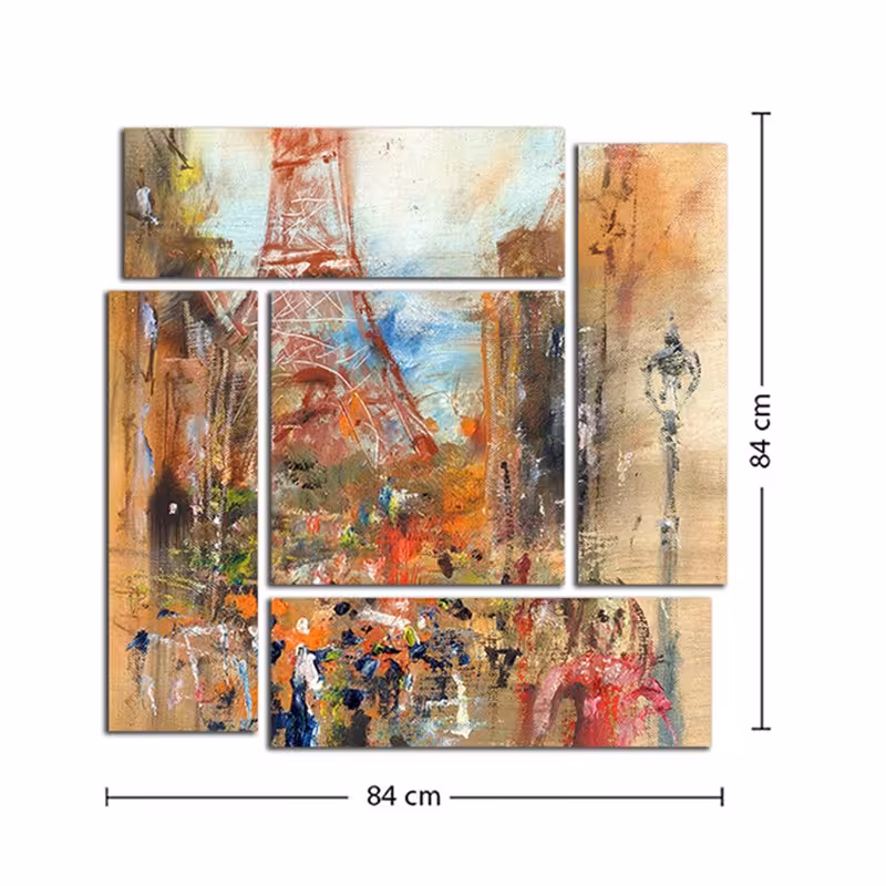 تابلو شاسی دکوراتیو آریکان کد TA418 سایز 84x84