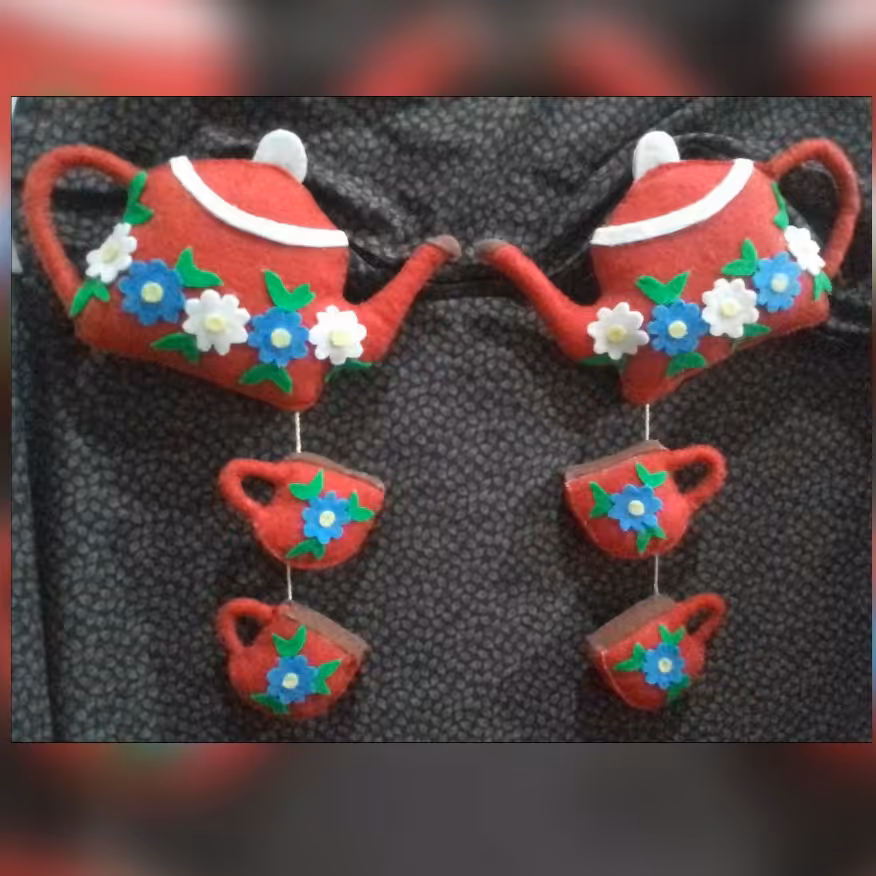 دکور نمدی آشپزخونه  شیک 