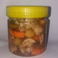 ترشی قارچ و زیتون  250گ