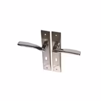 دستگیره پلاک سربی مدل 7721 کلیدی کروم براق نیروانا کلون