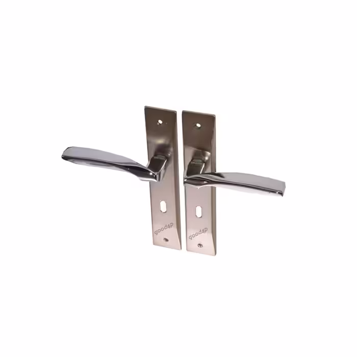 دستگیره پلاک سربی مدل 7721 کلیدی کروم براق نیروانا کلون