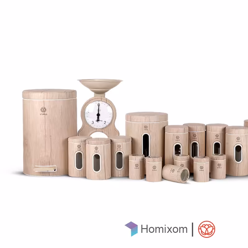 سرویس آشپزخانه 18 پارچه بهار نارنج اورانوس