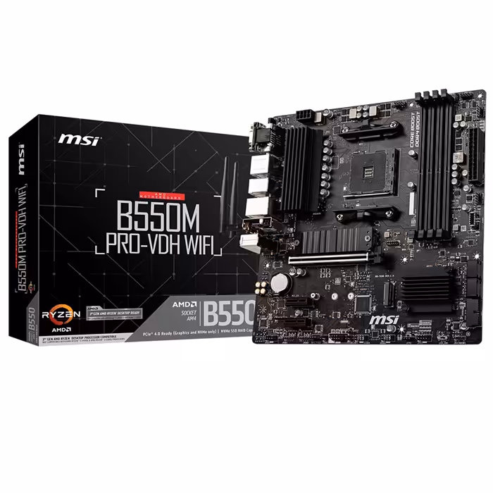 مادربرد ام اس آی B550M PRO-VDH WiFi ProSeries