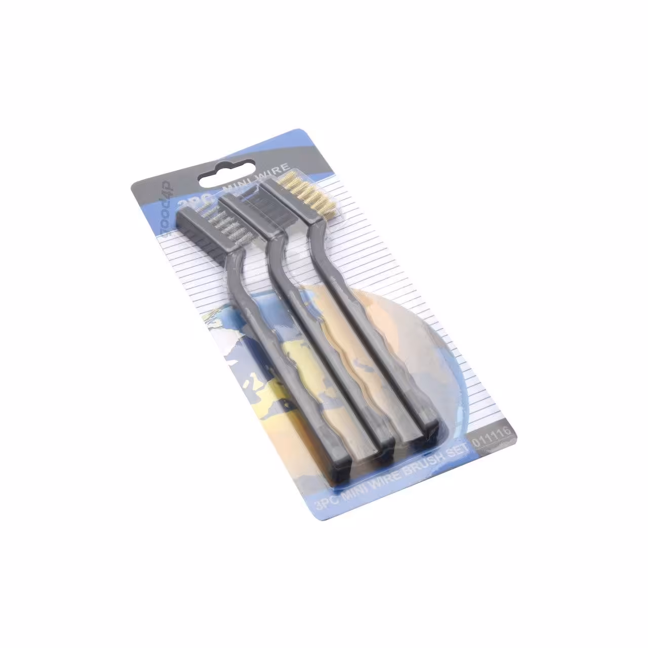 ست فرچه ( برس ) سیمی مسواکی سه 3 عددی ( سه تایی )