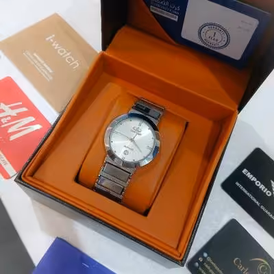 ساعت مچی مردانه ELEGANCE موتور روندا سوئیس مدلEM-6921-Tاصل تمام سرامیک