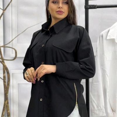 نام : شومیز مانتویی بغل زیپدار هاله
