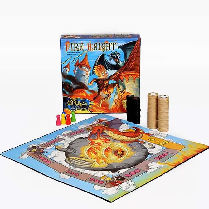 بازی فکری شوالیه آتش fire knight