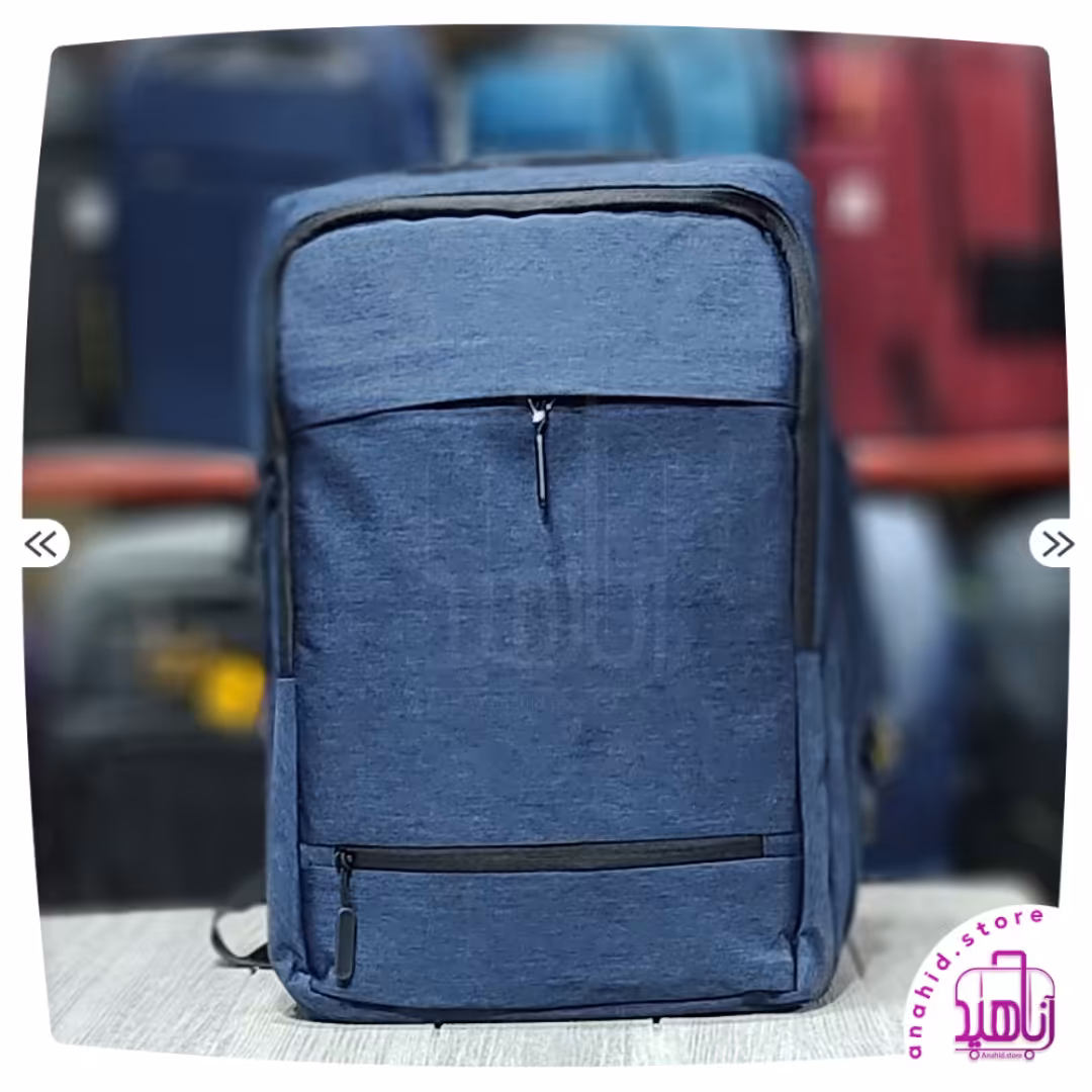 کوله پشتی دانشجویی خارجی درجه یک رنگ سرمه ای