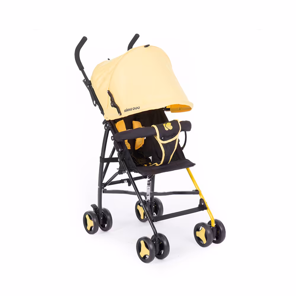 کالسکه عصایی کیکابو kikkaboo مدل fresh رنگ زرد