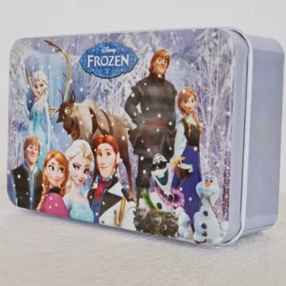 پازل فروزن قوطی فلزی 60 تکه 

