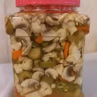 ترشی قارچ مخلوط