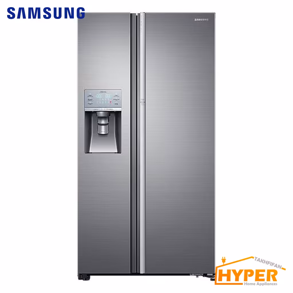 یخچال فریزر ساید بای ساید سامسونگ FSR14S نقره ای