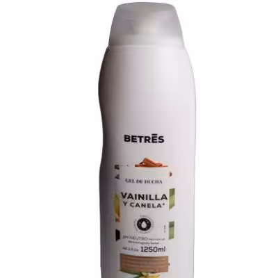 شامپو بدن وانیل دارچین Betrés بتریس 1250 میلی لیتری
