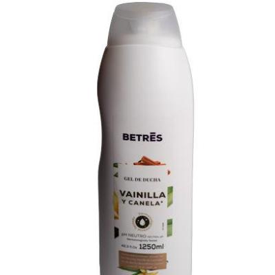 شامپو بدن وانیل دارچین Betrés بتریس 1250 میلی لیتری