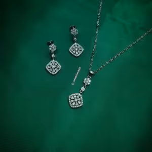 نیم ست نقره