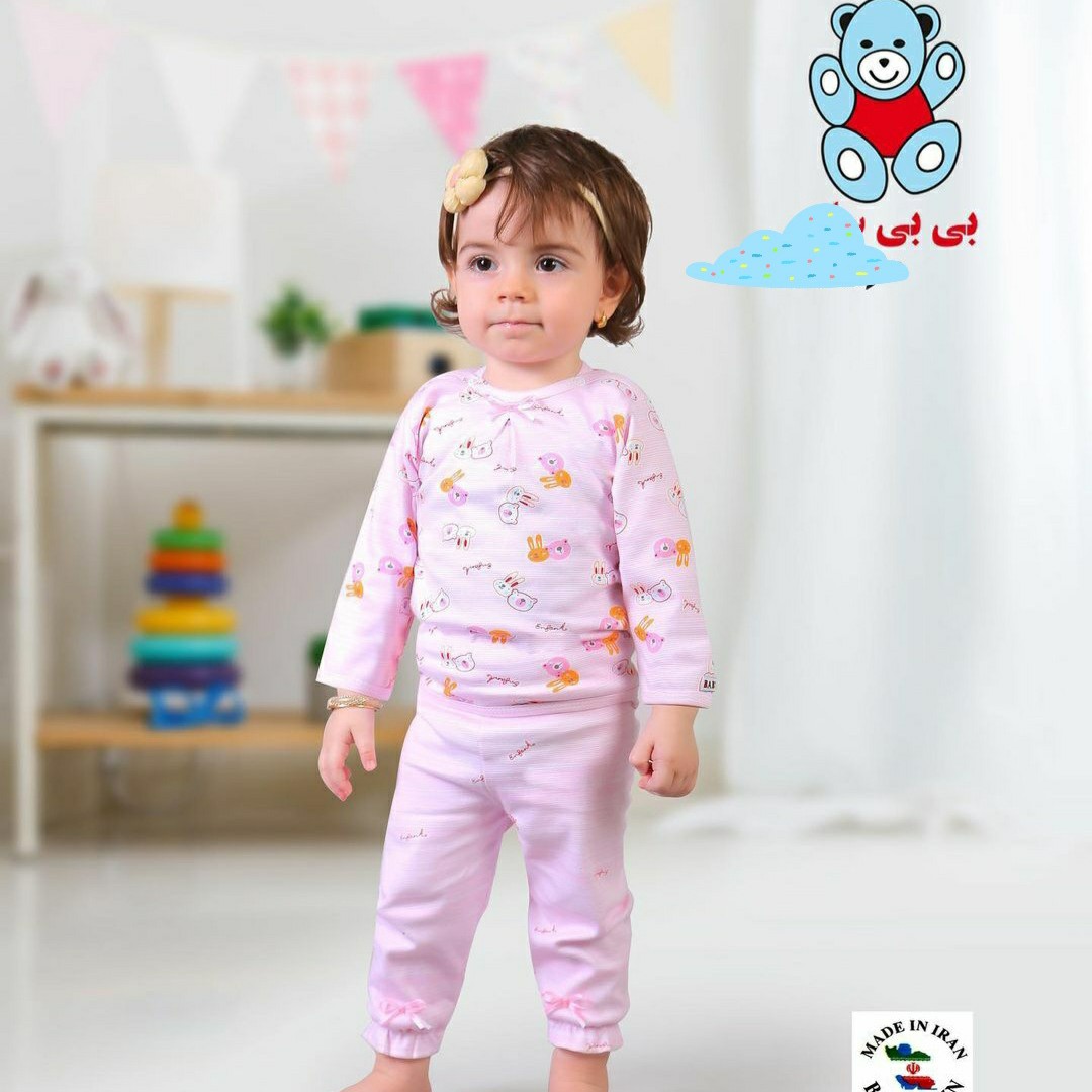بلوز شلوار نوزادی دخترونه