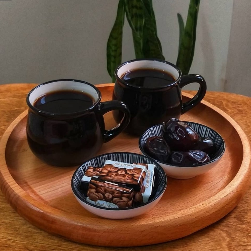 سینی چوبی گرد