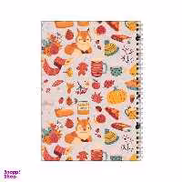 دفتر مشق 100 برگ بامبیلیپ طرح بک گراند پاییزی کد 9651350