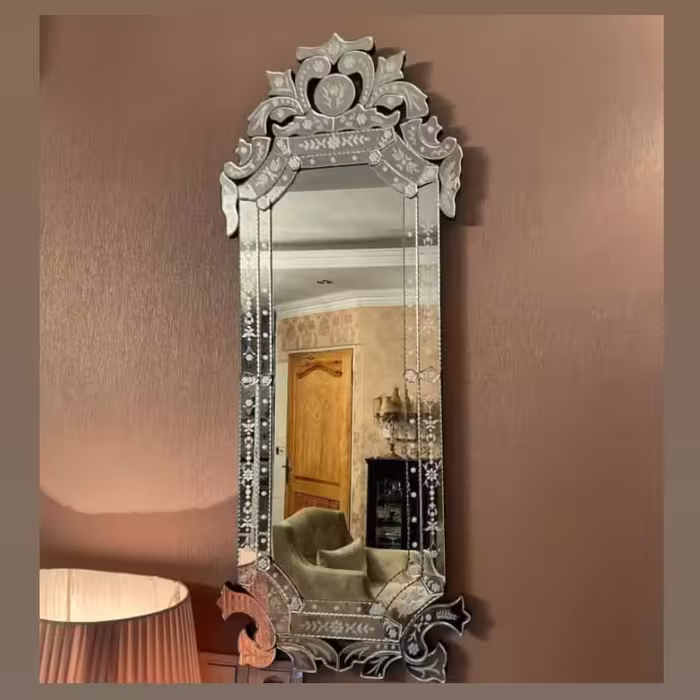 آینه ونیزی دیواری ابعاد 150  در 60 cm 