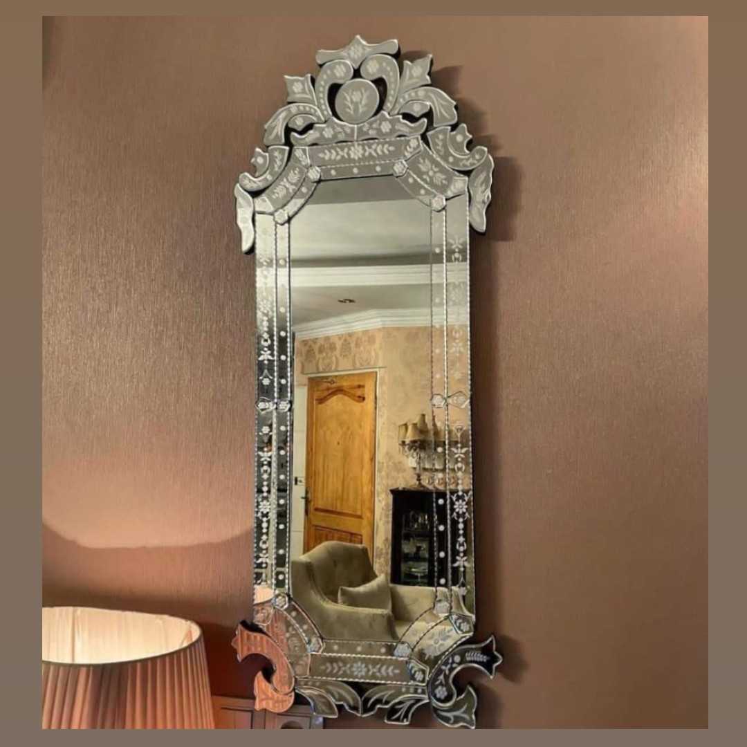 آینه ونیزی دیواری ابعاد 150  در 60 cm