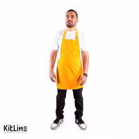 پیشبند ترگال کجراه پرتقالی پوشاکو