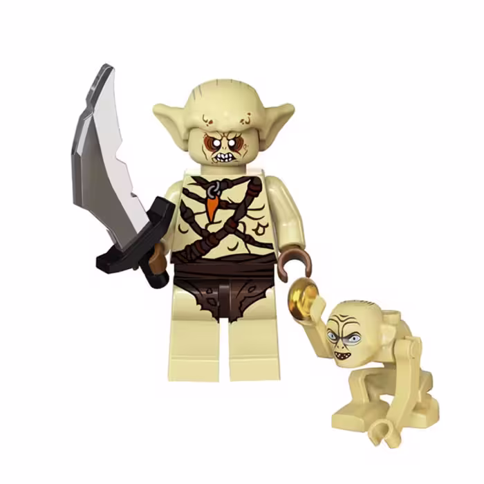 ساختنی آدمک فله مدل Goblin with Gollum