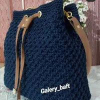 کیف توبره ای دست بافت زنانه 