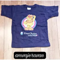 تیشرت دخترانه پسرانه برندFirst choice انگلیس سایز6تا8سال  