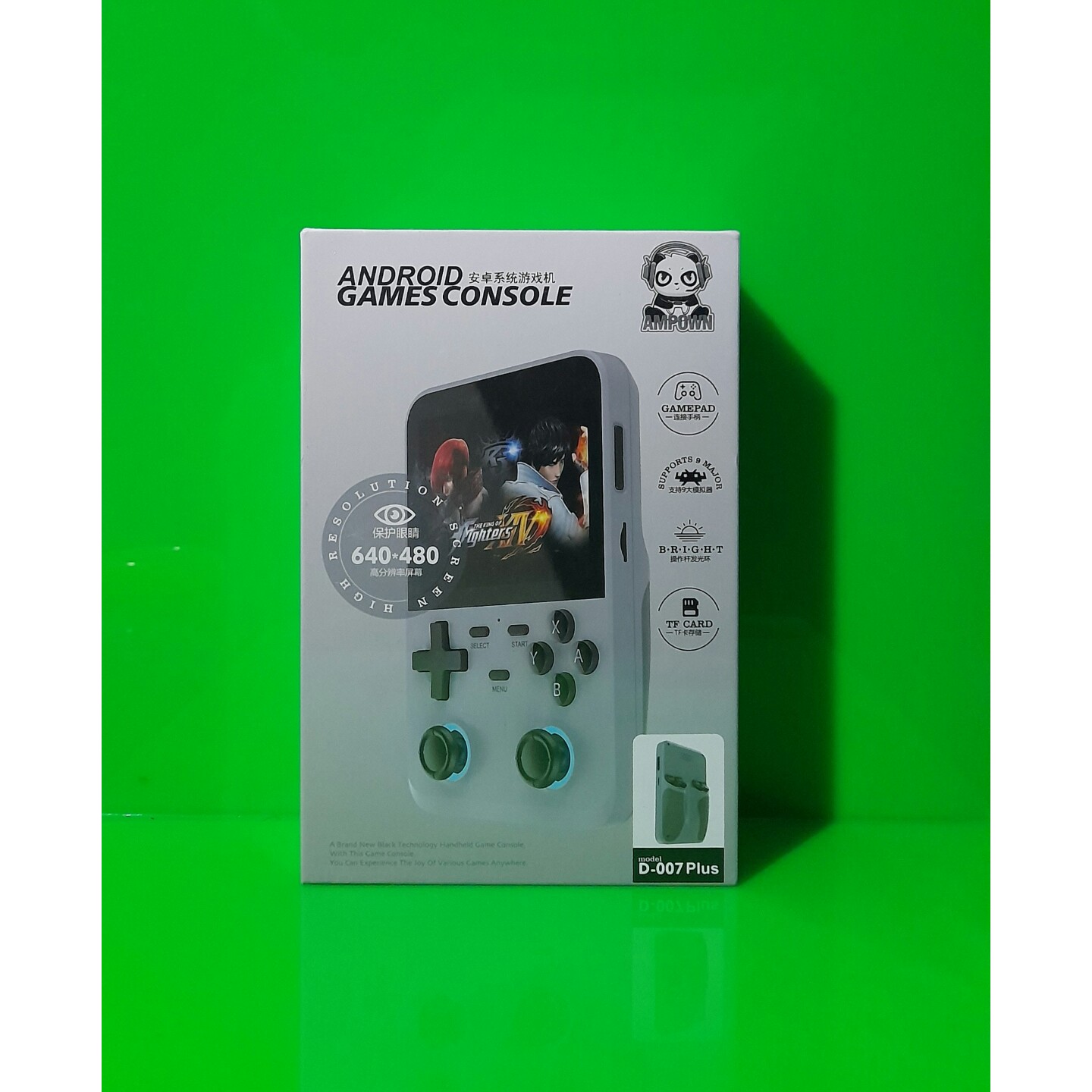 اندروید گیم کنسول با صفحه3ونیم اینچی ips ساپورت رم تا 128 گیگ