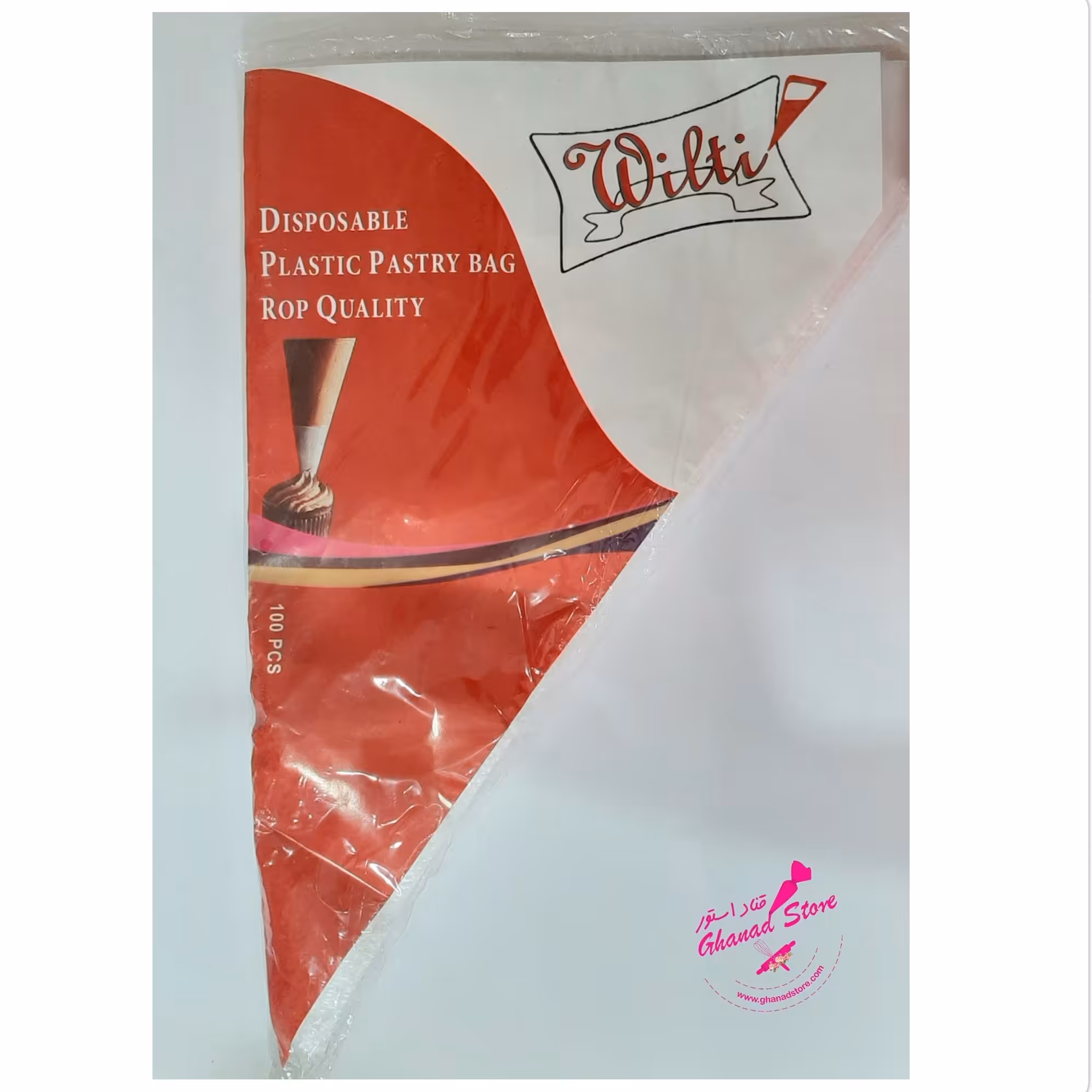 قیف یکبار مصرف سایز بزرگ صد عددی