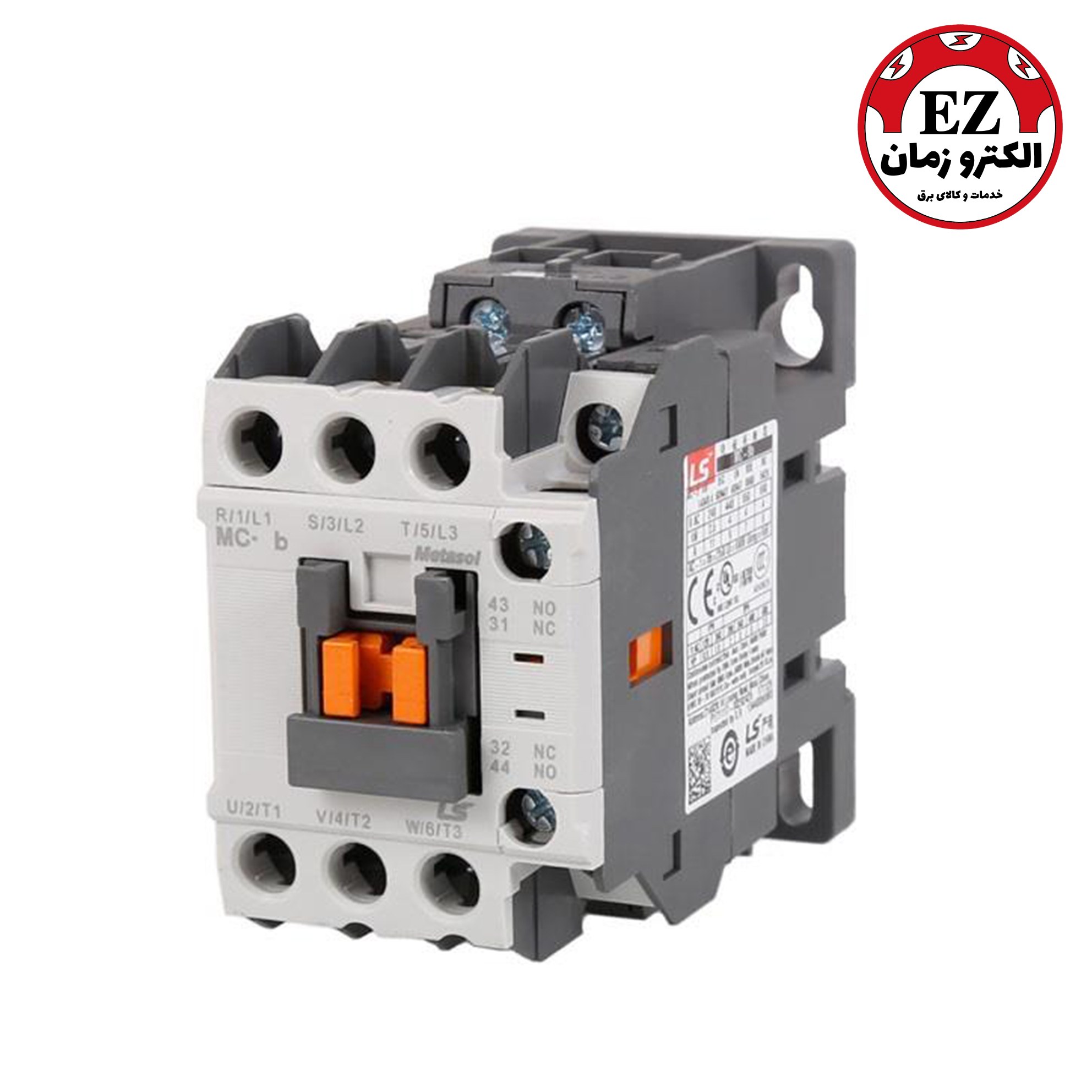 کنتاکتور 50 آمپر 22KW با بوبین 220VAC برند LS