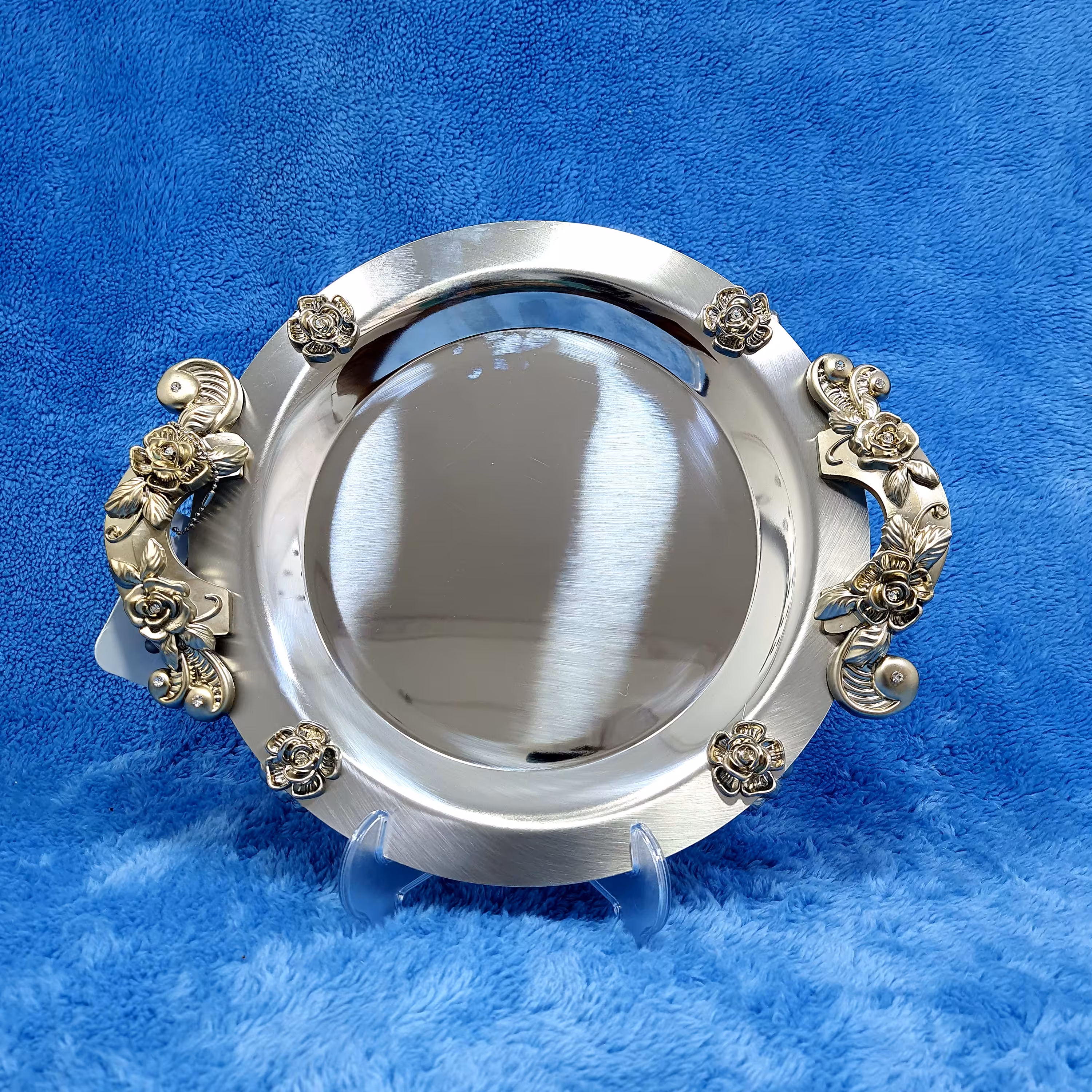 سینی پذیرایی نگار کوچک کد 317 مدل گلستان