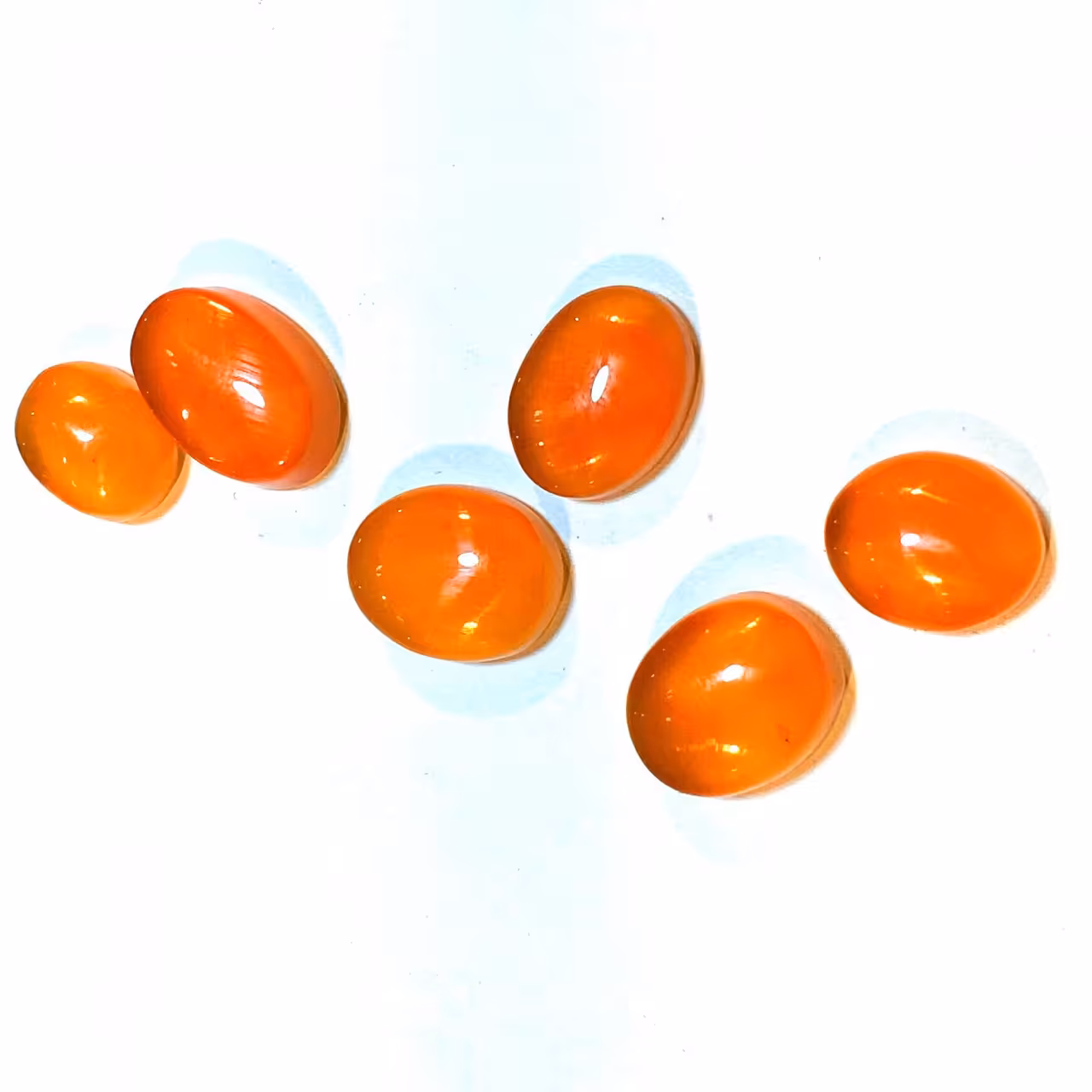 نگین عقیق زرد شرف شمس یمانی اصلی با رنگ طبیعی