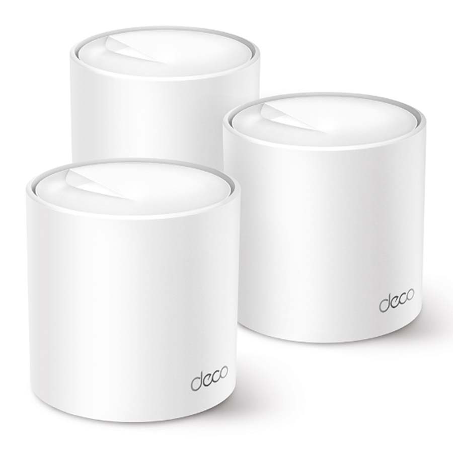 اکسس پوينت بیسیم و دوباند AX3000 تی پی لینک مدل Deco X50 (3-Pack)