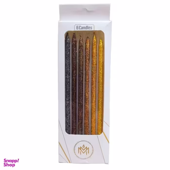 شمع مدل مدادی کد B1 بسته 6 عددی